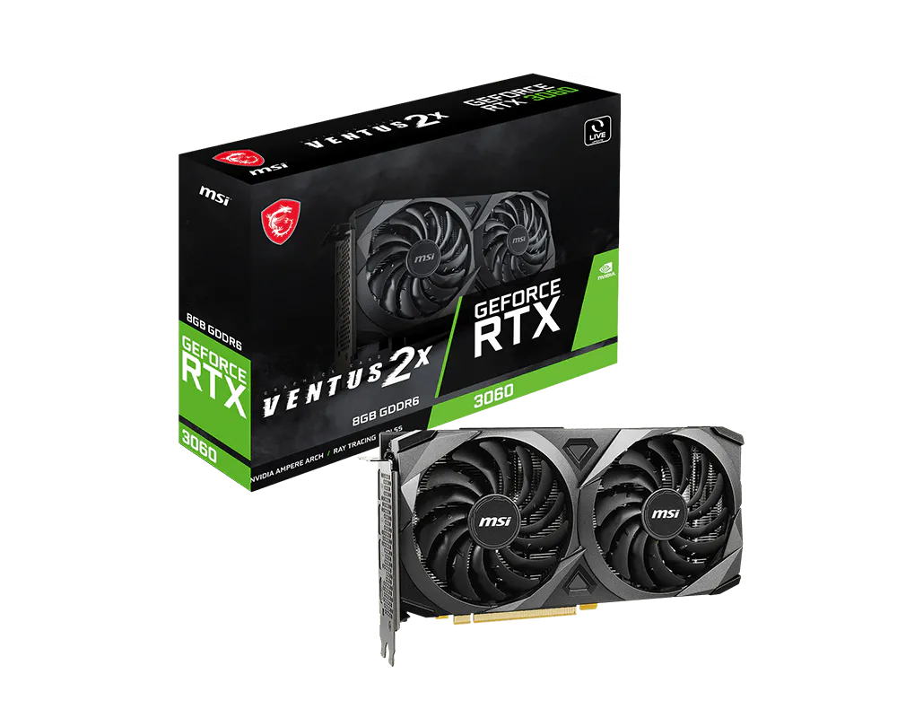 MSI GeForce RTX 3060 VENTUS 2X 8G